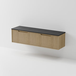 Aria 1800DB Vanity | Concrete Slab Top