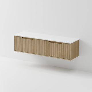 Aria 1800DB Vanity | Concrete Slab Top