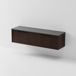 Aria 1800DB Vanity | Concrete Slab Top