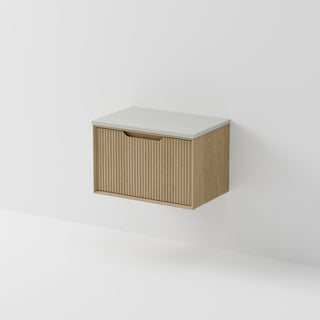 Aria 750 Vanity | Concrete Slab Top