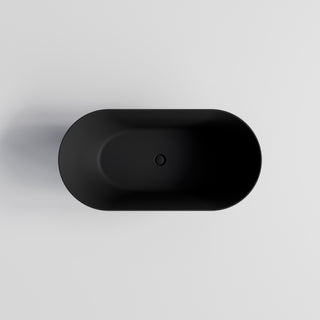CODE-INTERIORS-ARC-ACRYLIC-1500- FREESTANDING-BATH-MATTE-BLACK-TOP-VIEW