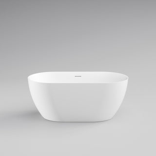 CODE-INTERIORS-ARC-ACRYLIC-1500- FREESTANDING-BATH-MATTE-WHITE-SIDE-VIEW