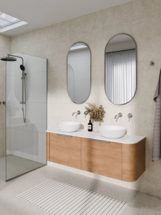 Aspect 500 Oval Framed Mirror