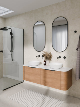 Aspect 500 Oval Framed Mirror