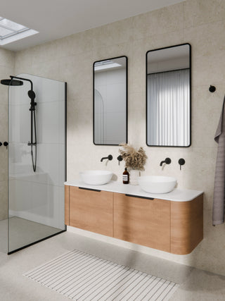 Aspect-Mirror-Rectangle-500-1050-Matte-Black