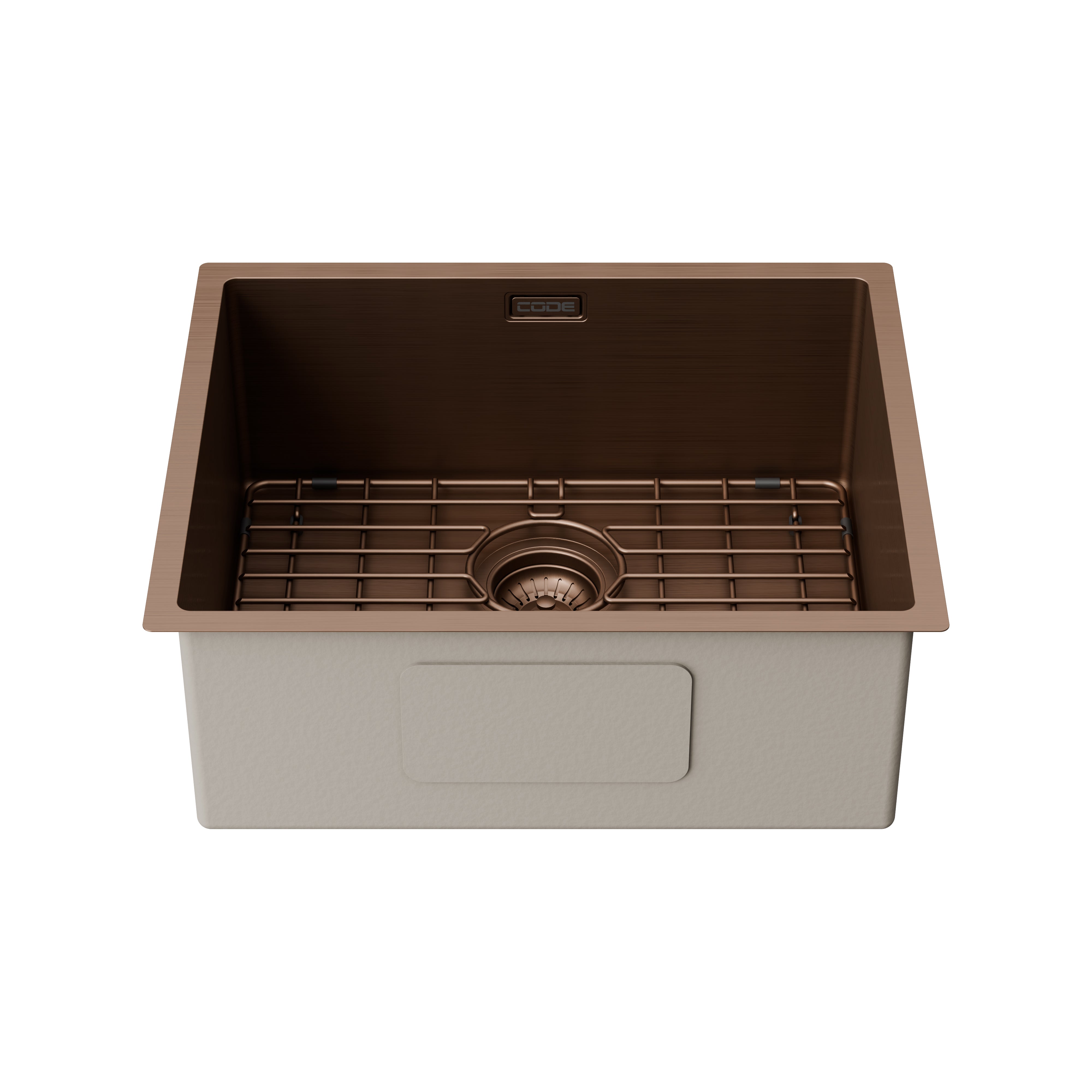 code-aspen-500-pvd-304-stainless-steel-kitchen-sink-brushed-bronze