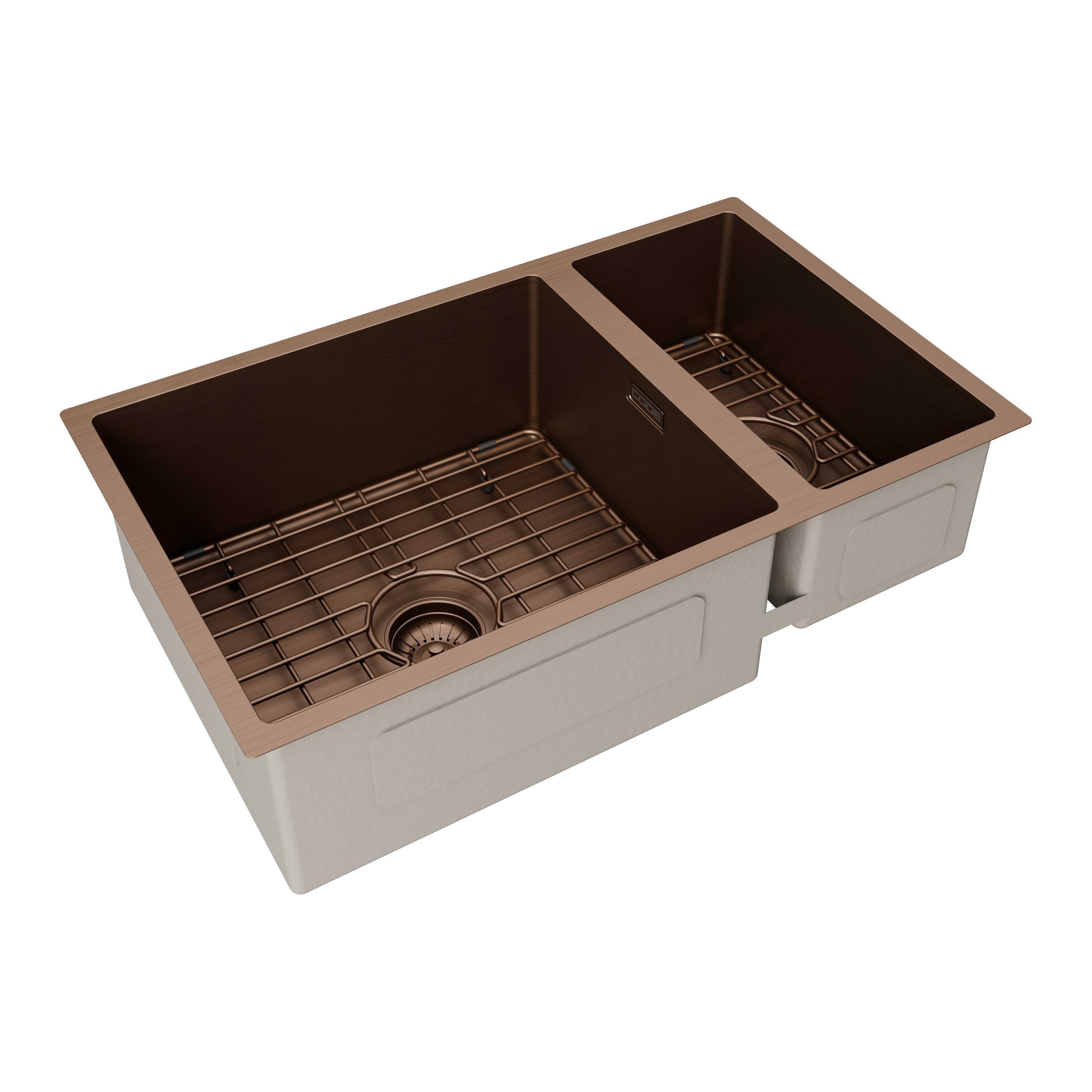 code-450-aspen-304-stainless-steel-kitchen-sinks-brushed-bronze