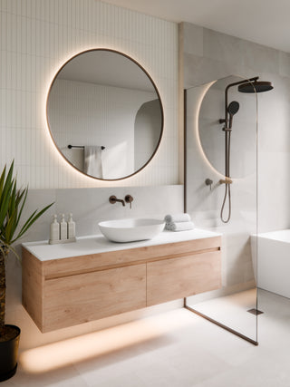 Aura 850 Round LED Mirror