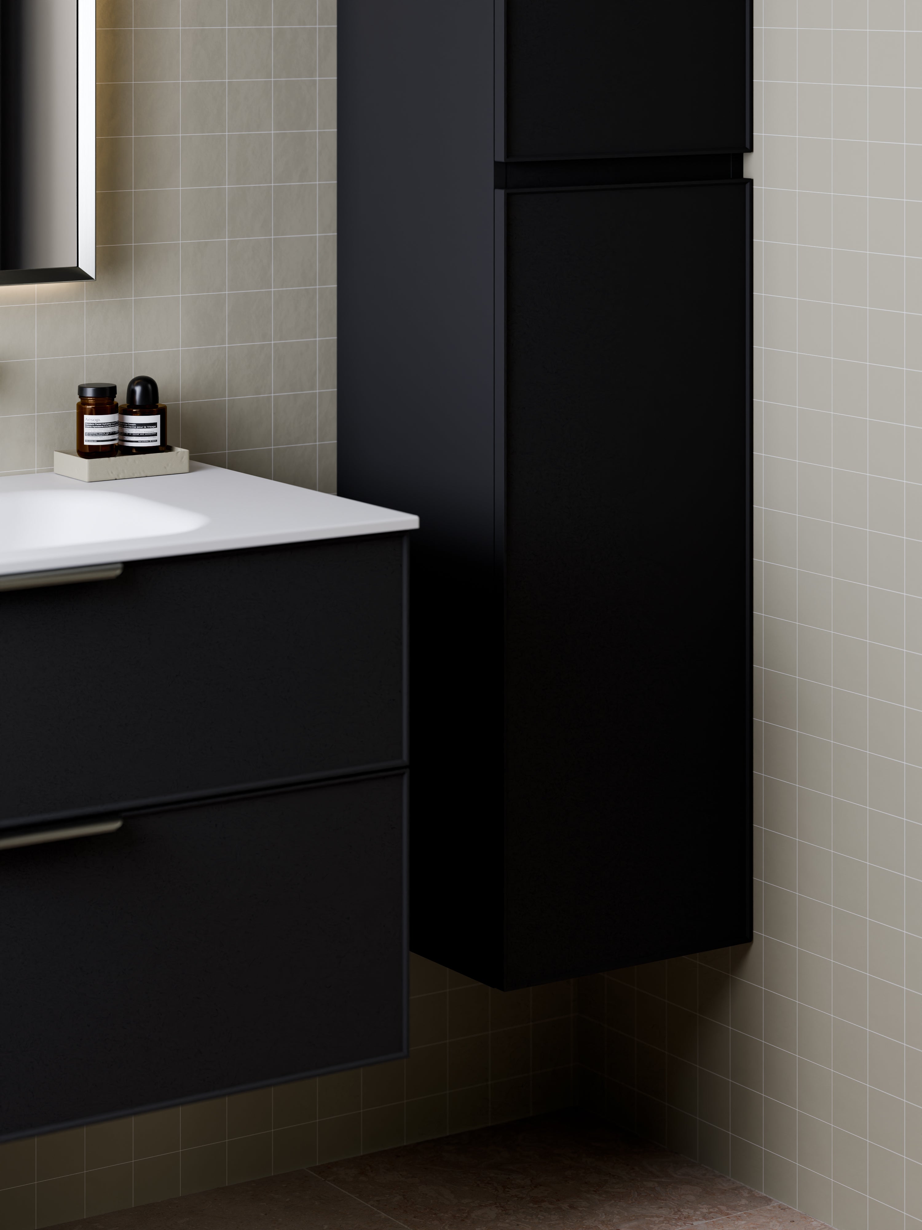 lineare-tower-vanity-axel-blue