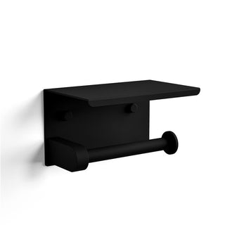 VERSA-TOILET-ROLL-HOLDER-WITH-SHELF-MATTE-BLACK