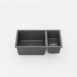 Aura 650 (450+200) Double Bowl Granite Sink