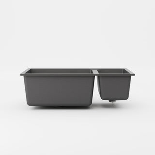 Aura 650 (450+200) Double Bowl Granite Sink