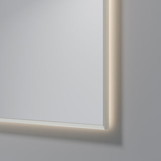 code-interiors-aura-led-framed-mirror-850x950-brushed-nickel-frame-close-up