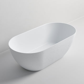 halo-earth-freestanding-bath-in-matte-white-made-from-textured-solid-surface