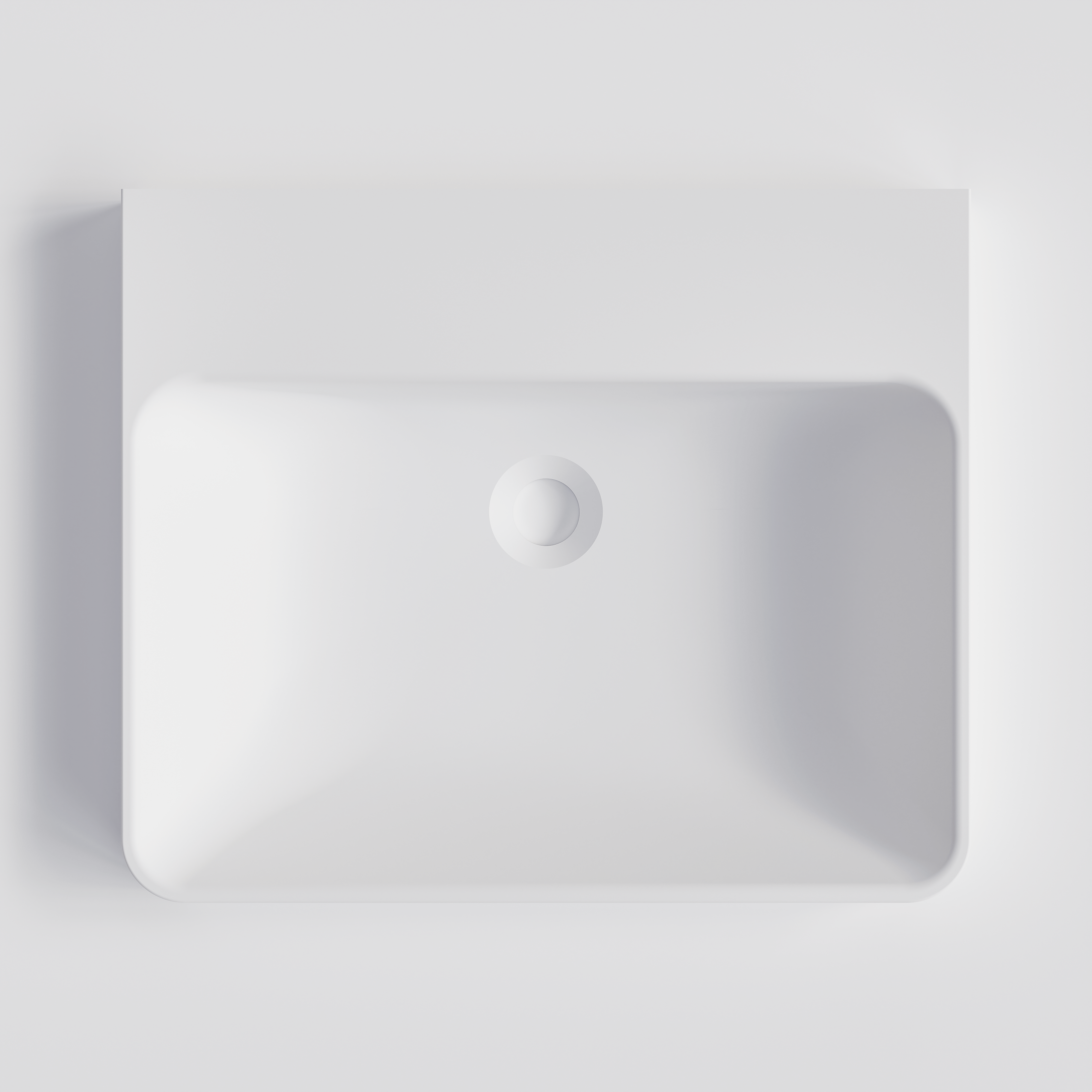 Lineare-530-Villastone-Vessel-Basin-In-Matte-White