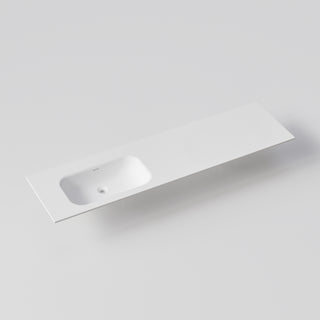 NAVARRA 1800 SINGLE BOWL OFFSET VANITY SINK TOP