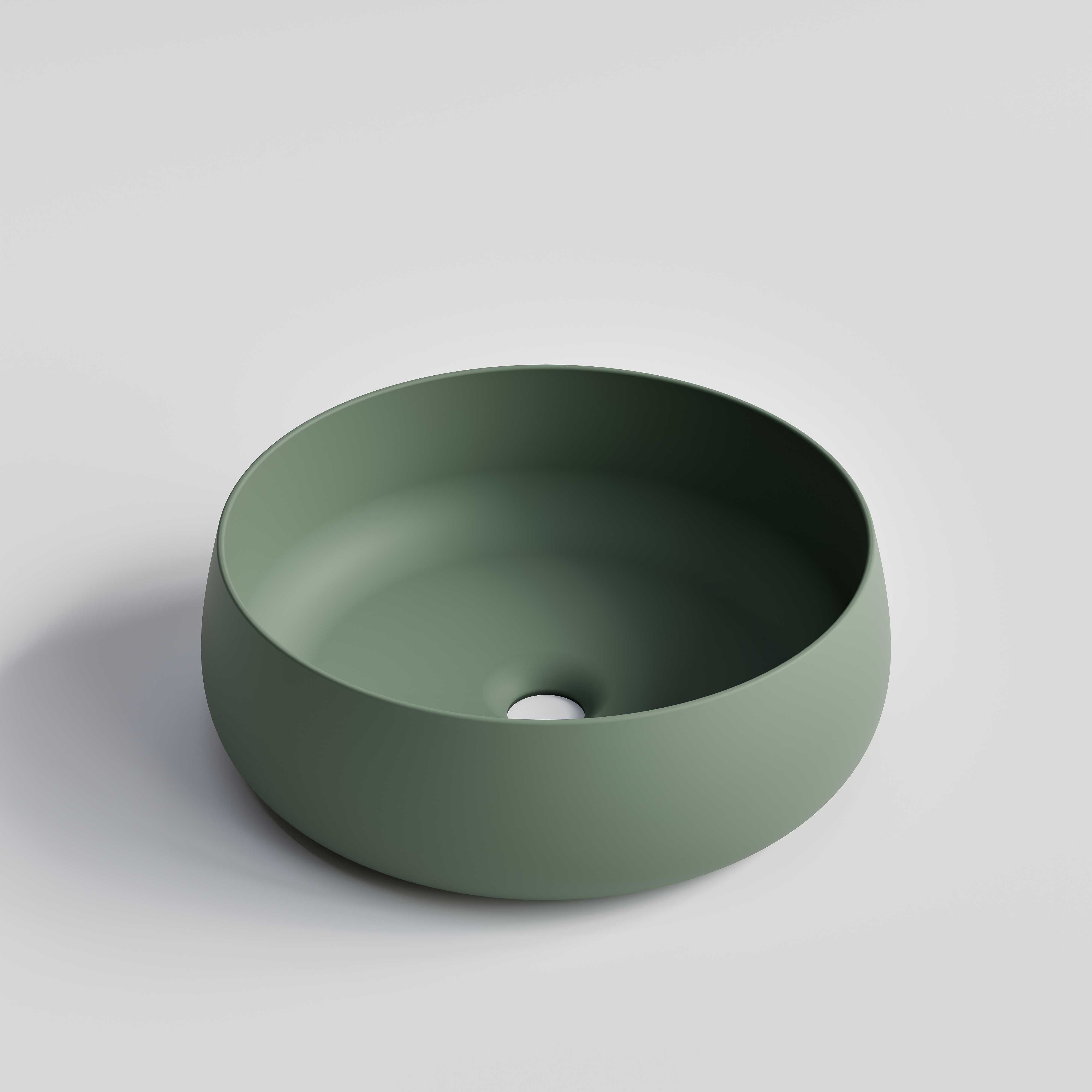 Villastone-opal-counter-top-basin-green