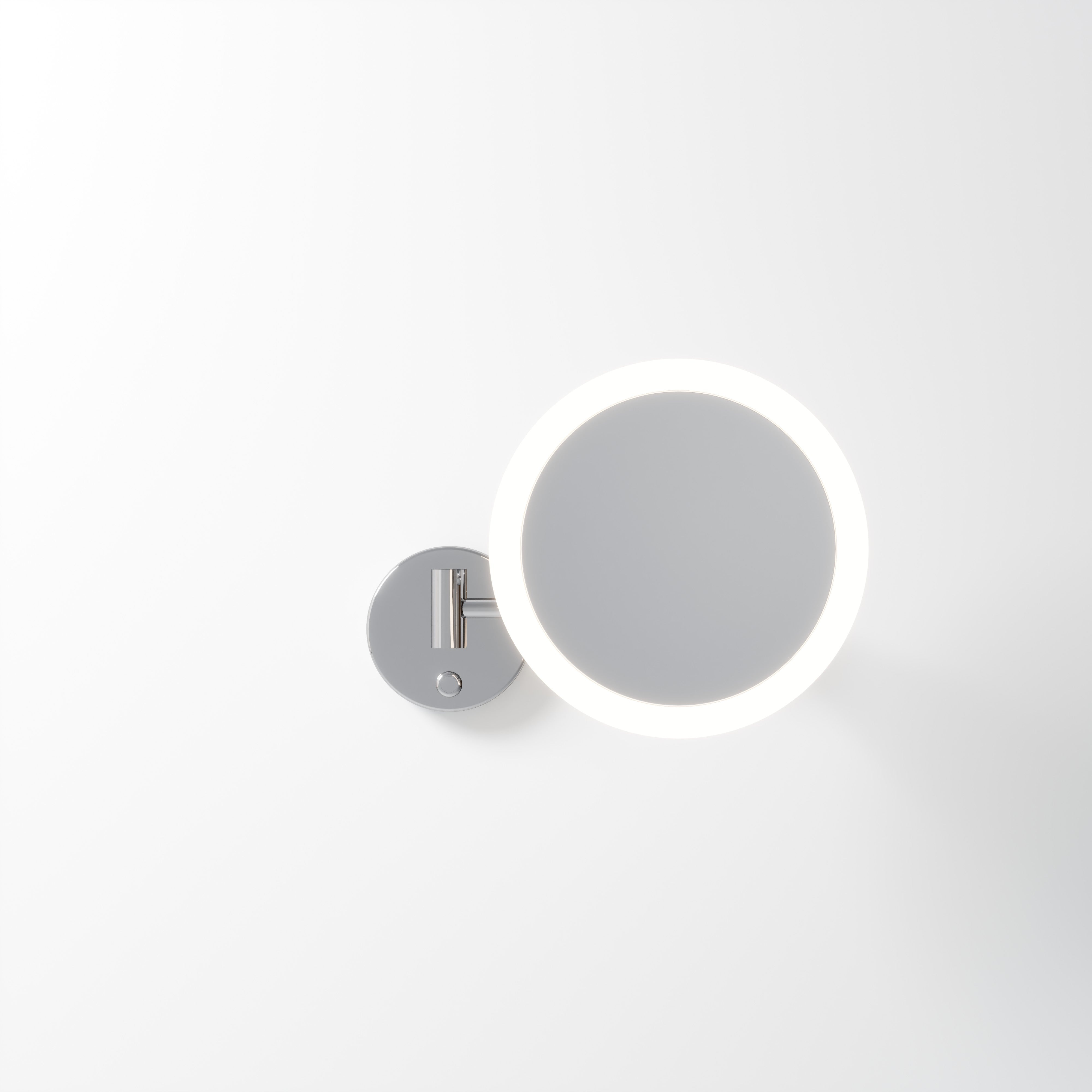 Code-Neo-LED-Makeup-Mirror-In-Chrome-Light-On