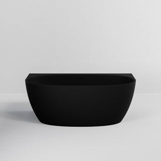 CervoBTW-matte-black-1600-Acrylic-Bath-front-view