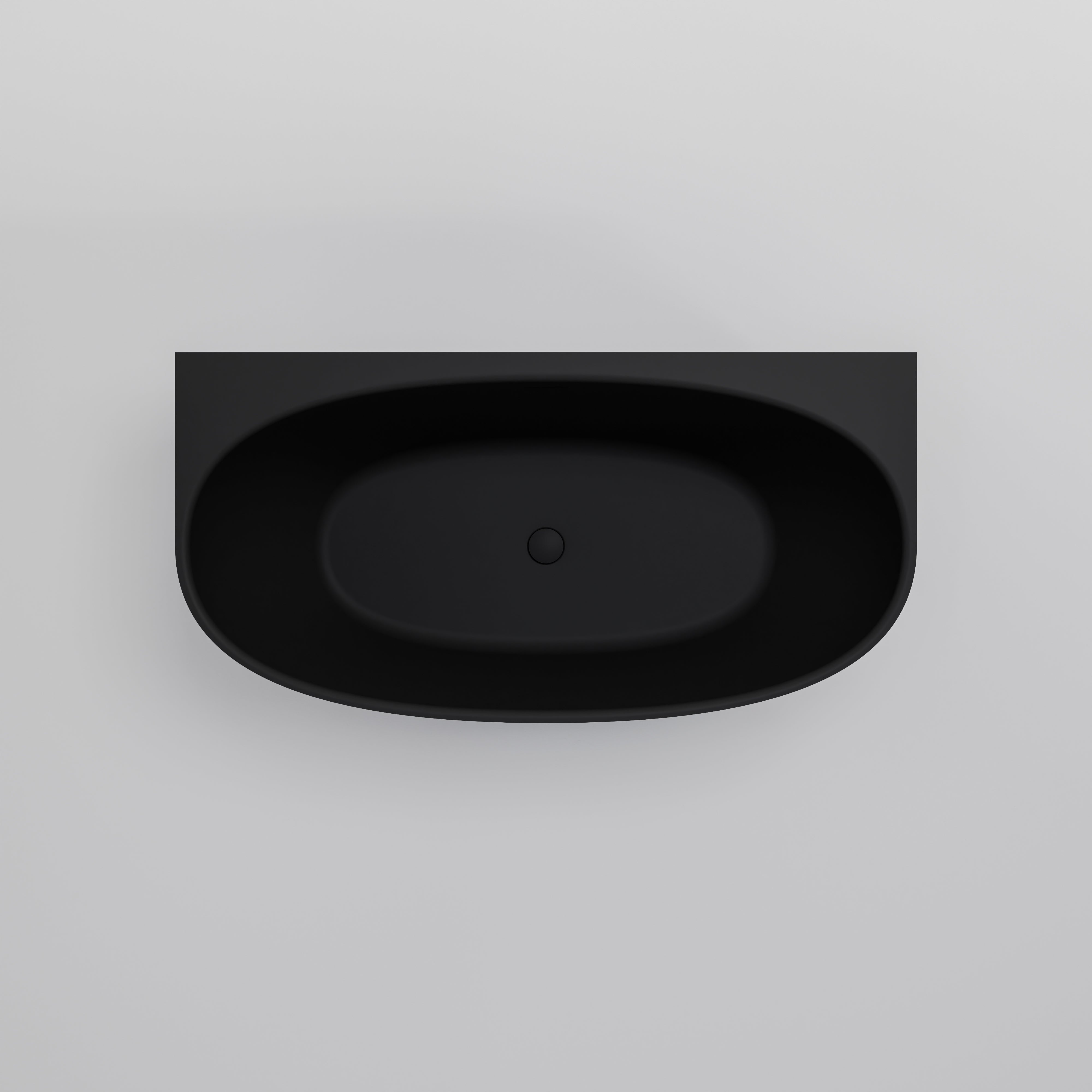 CervoBTW-matte-black-1600-Acrylic-Bath-top-view