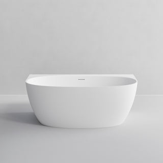 Cervo-BTW-matte-white-1600-Acrylic-Bath-front-view