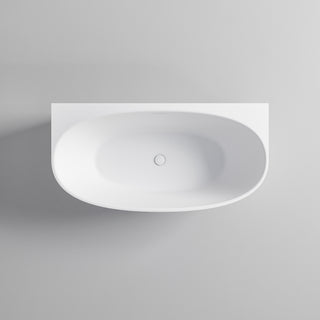 Cervo-BTW-matte-white-1600-Acrylic-Bath-top-view