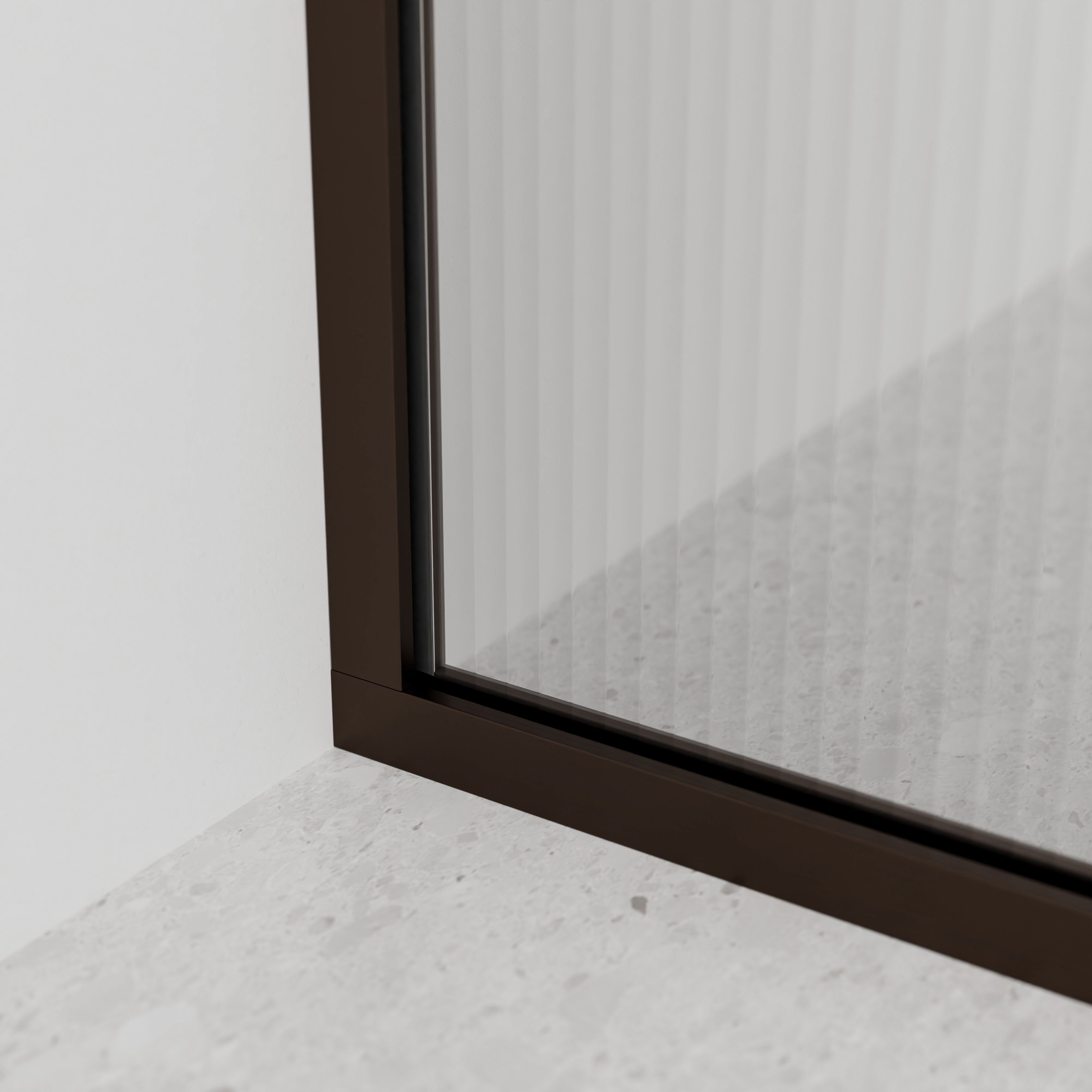 Pillar Shower Screen Glass Range | 900mm