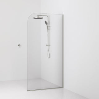 Lineare Pillar Shower Screen Glass | 1050mm