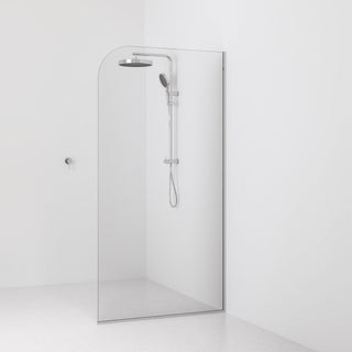Lineare Pillar Shower Screen Glass | 1050mm
