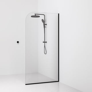 Lineare Pillar Shower Screen Glass | 1050mm