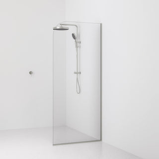 Lineare Pillar Shower Screen Glass | 900mm