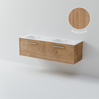 Hako 1600 Double Inset Basin Vanity