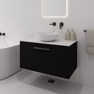 Hako 900 Vanity | Villastone Slab Top