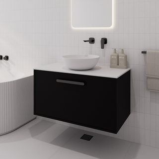 Hako 900 Vanity | Villastone Slab Top
