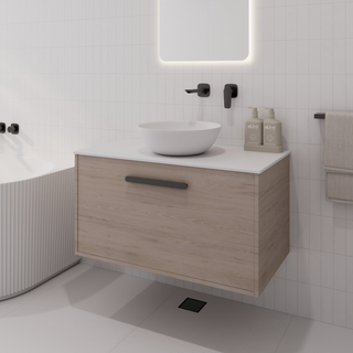 Hako 900 Vanity | Villastone Slab Top