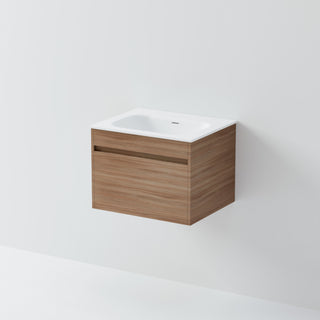 Luxe-600-wall-hung-vanity-490-danish-walnut-timberland-finish-one-drawer