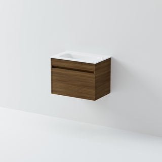 Luxe 600 Slim Wall Hung Vanity | 1 Drawer
