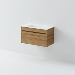 Luxe 750 Slim Wall Hung Vanity | 1 Drawer