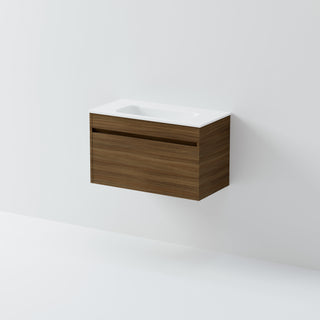 Luxe 750 Slim Wall Hung Vanity | 1 Drawer