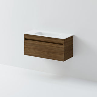 Luxe 900 Slim Wall Hung Vanity | 1 Drawer