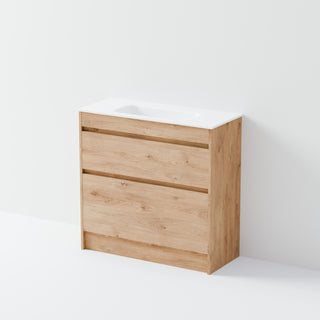 code-interiors-luxe-slim-900-floorstanding-vanity-devon-oak-timberland-colour-swatch
