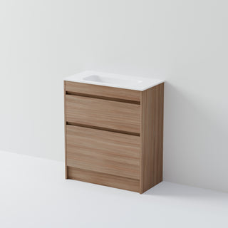 Luxe 750 Slim Floorstanding Vanity | 2 Drawer
