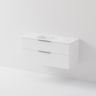 Lineare 1200 | 2 Drawer Vanity | Inset Basin
