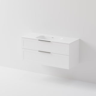 Lineare 1200 | 2 Drawer Vanity | Inset Basin