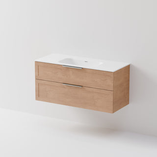 Lineare 1200 | 2 Drawer Vanity | Inset Basin