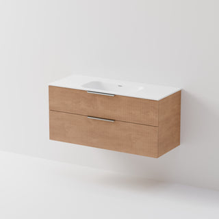 Lineare 1200 | 2 Drawer Vanity | Inset Basin