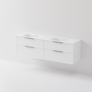 Lineare 1800 Vanity | 4 Drawer | Inset Basin
