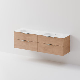Lineare 1800 Vanity | 4 Drawer | Inset Basin