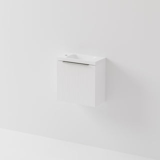 Lineare 450 WC Vanity | Pillar Front