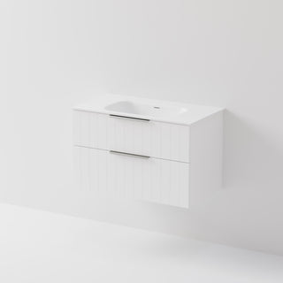 Lineare 900 Vanity | 2 Drawer | Inset Basin
